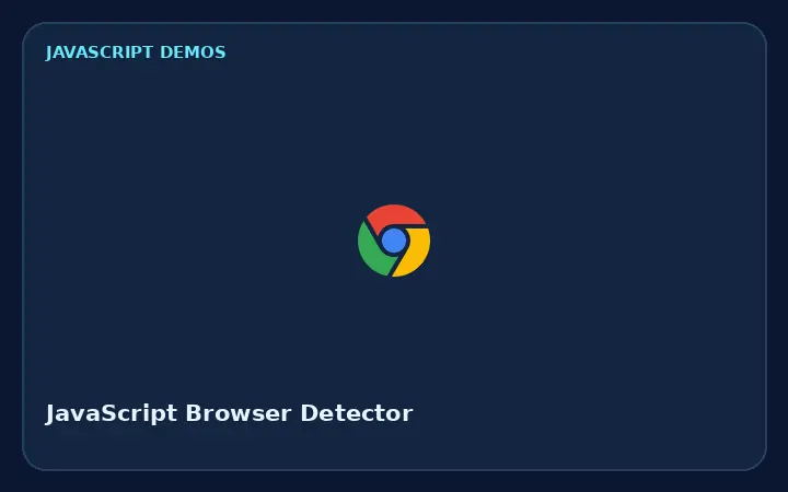 JavaScript Browser Detector — Source asset preview
